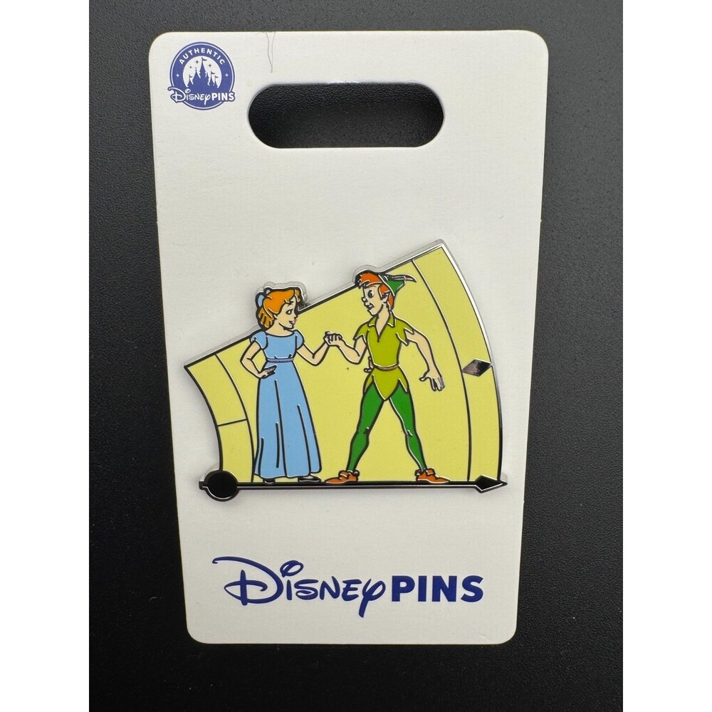 Disney parks peter pan Pin wendy big ben clock 2025